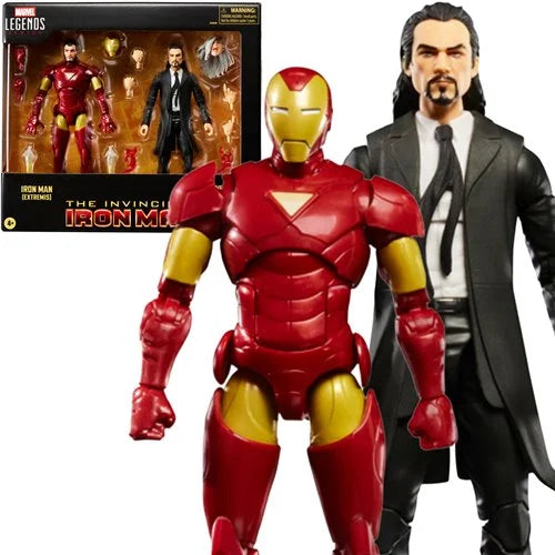 Marvel Legends Iron Man (Extremis) & Mandarin | 6-Inch Action Figure 2-Pack | Hasbro | Preorder