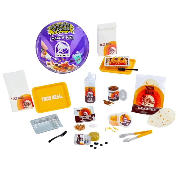MGA's Miniverse Make It Mini Taco Bell Series 2 — Mystery Surprise Ball | Preorder