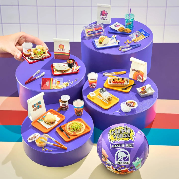 MGA's Miniverse Make It Mini Taco Bell Series 2 — Mystery Surprise Ball | Preorder