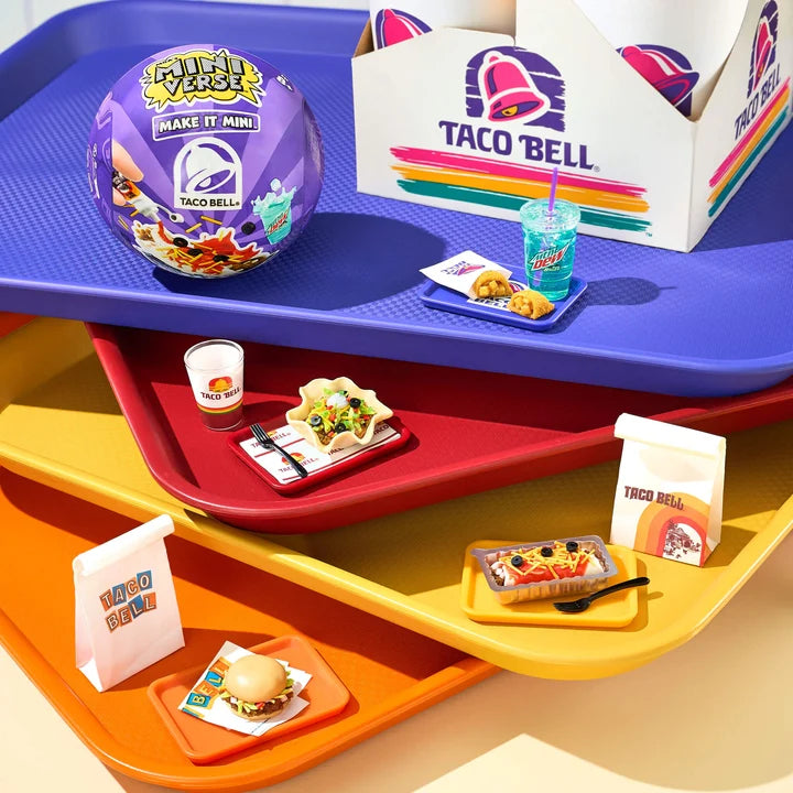 MGA's Miniverse Make It Mini Taco Bell Series 2 — Mystery Surprise Ball | Preorder