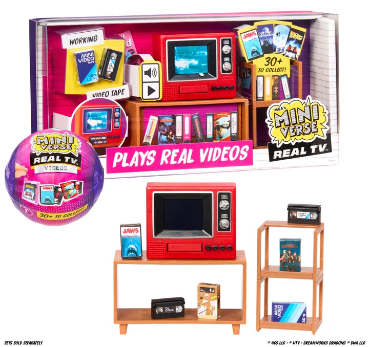 MGA's Miniverse | Real TV Videos Mystery Capsule | MGA Entertainment | PREORDER