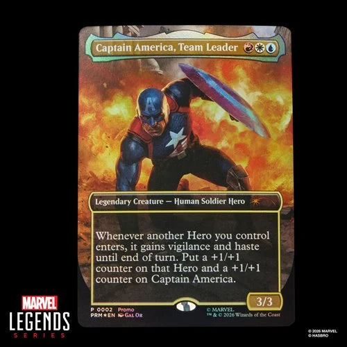 Marvel Legends | MTG Marvel Super Heroes Captain America (Avengers: Twilight) 6-Inch Action Figure | Hasbro | PREORDER
