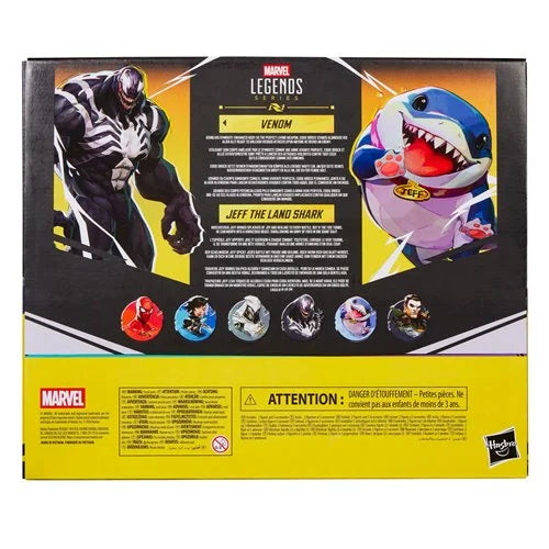 Marvel Legends | Marvel Rivals Venom & Jeff the Land Shark 6-Inch Action Figures 2-Pack | Hasbro | PREORDER