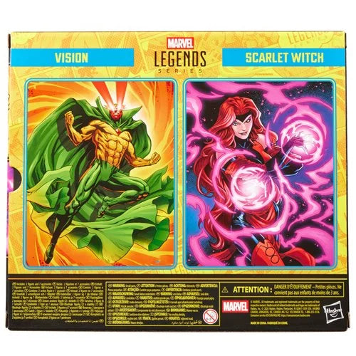 Marvel Legends | Avengers: The Crossing Vision & Scarlet Witch 6-Inch Action Figures 2-Pack | Hasbro | PREORDER