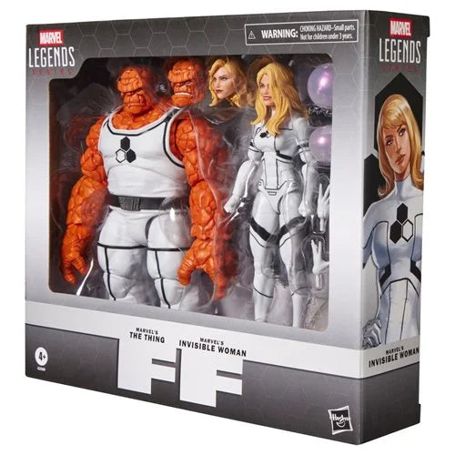 Marvel Legends | Future Foundation The Thing & Invisible Woman 6-Inch Action Figures 2-Pack | Hasbro