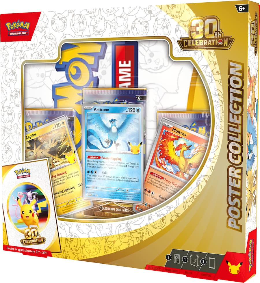Pokémon TCG: 30th Celebration | Poster Collection | Pokémon