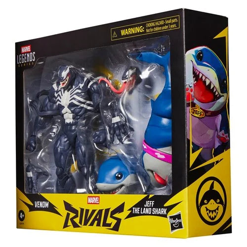 Marvel Legends | Marvel Rivals Venom & Jeff the Land Shark 6-Inch Action Figures 2-Pack | Hasbro | PREORDER