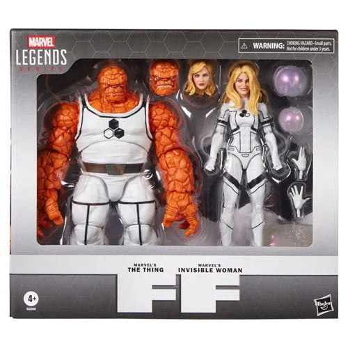 Marvel Legends | Future Foundation The Thing & Invisible Woman 6-Inch Action Figures 2-Pack | Hasbro