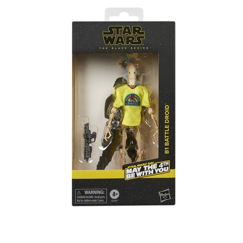 Star Wars The Black Series B1 Battle Droid “May the 4th Be With You” | 6-Inch Action Figure | Hasbro | Preorder