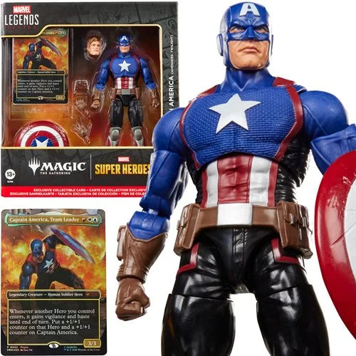Marvel Legends | MTG Marvel Super Heroes Captain America (Avengers: Twilight) 6-Inch Action Figure | Hasbro | PREORDER