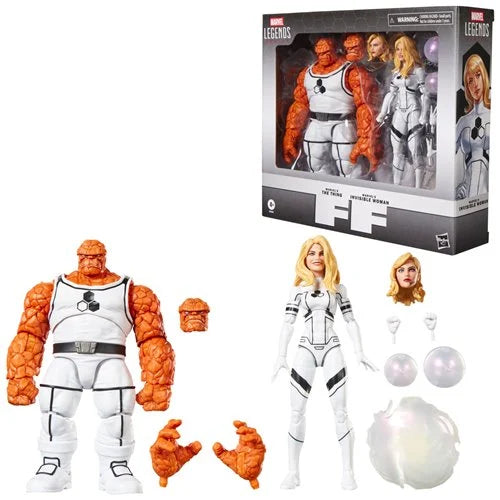 Marvel Legends | Future Foundation The Thing & Invisible Woman 6-Inch Action Figures 2-Pack | Hasbro