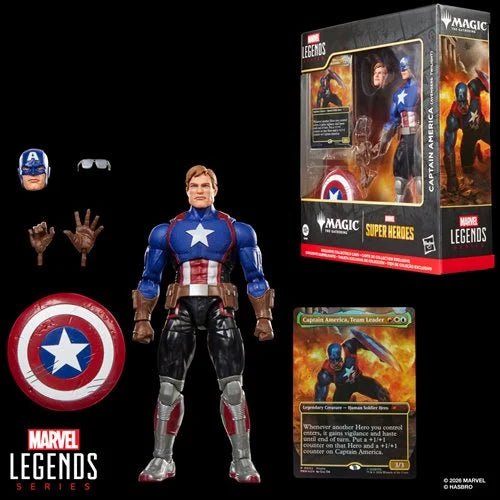 Marvel Legends | MTG Marvel Super Heroes Captain America (Avengers: Twilight) 6-Inch Action Figure | Hasbro | PREORDER