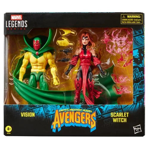 Marvel Legends | Avengers: The Crossing Vision & Scarlet Witch 6-Inch Action Figures 2-Pack | Hasbro | PREORDER