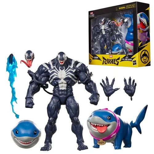 Marvel Legends | Marvel Rivals Venom & Jeff the Land Shark 6-Inch Action Figures 2-Pack | Hasbro | PREORDER