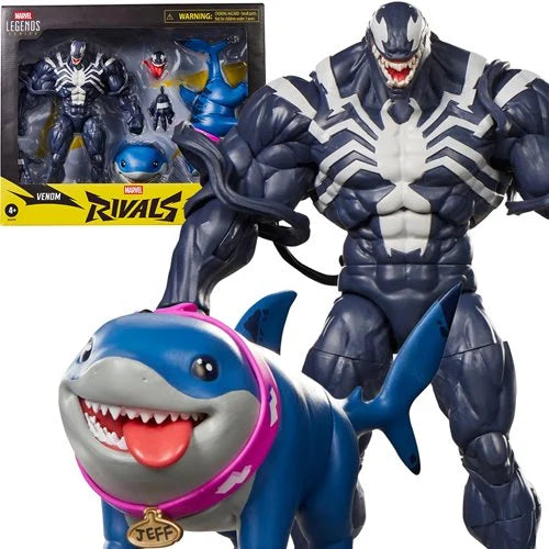 Marvel Legends | Marvel Rivals Venom & Jeff the Land Shark 6-Inch Action Figures 2-Pack | Hasbro | PREORDER