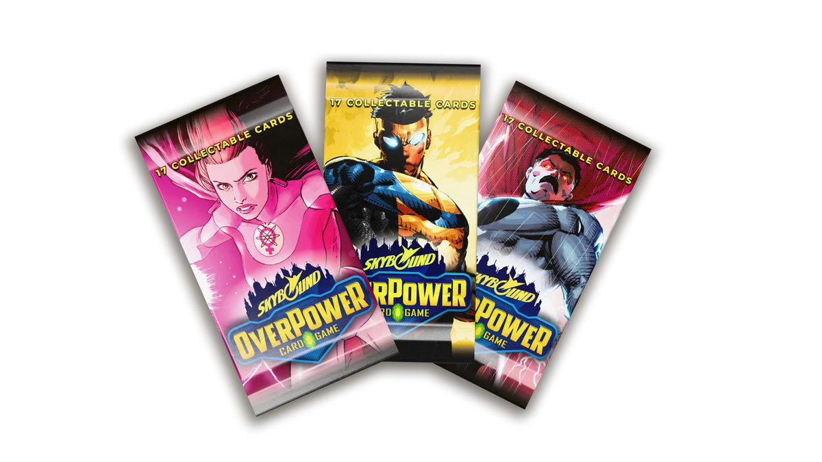 OverPower Card Game | Skybound Invincible & The Walking Dead Booster Pack