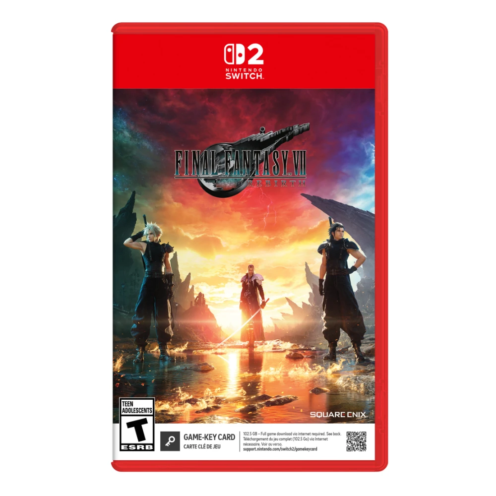 Final Fantasy VII Rebirth | Nintendo Switch 2 (Game-Key Card) | Square Enix