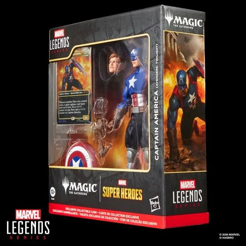 Marvel Legends | MTG Marvel Super Heroes Captain America (Avengers: Twilight) 6-Inch Action Figure | Hasbro | PREORDER