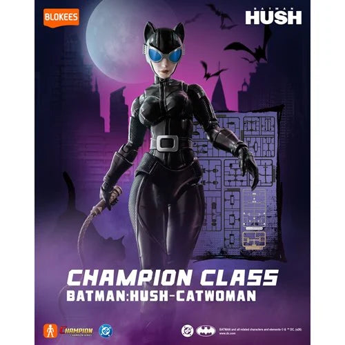 DC Comics | Batman Hush Catwoman | Champion Class 06 Model Kit | Blokees
