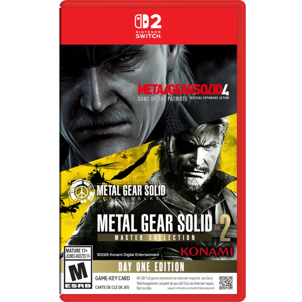 Metal Gear Solid: Master Collection Vol. 2 | Nintendo Switch 2 (Game-Key Card) | Konami