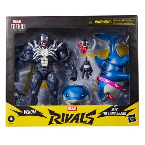 Marvel Legends | Marvel Rivals Venom & Jeff the Land Shark 6-Inch Action Figures 2-Pack | Hasbro | PREORDER