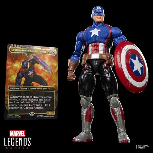 Marvel Legends | MTG Marvel Super Heroes Captain America (Avengers: Twilight) 6-Inch Action Figure | Hasbro | PREORDER
