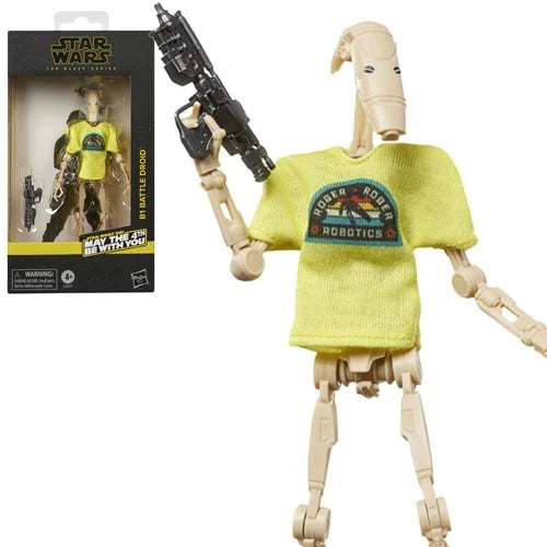 Star Wars The Black Series B1 Battle Droid “May the 4th Be With You” | 6-Inch Action Figure | Hasbro | Preorder