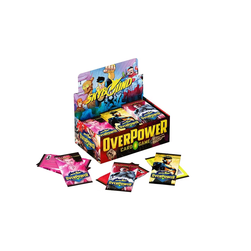 OverPower Card Game | Skybound Invincible & The Walking Dead Booster Pack