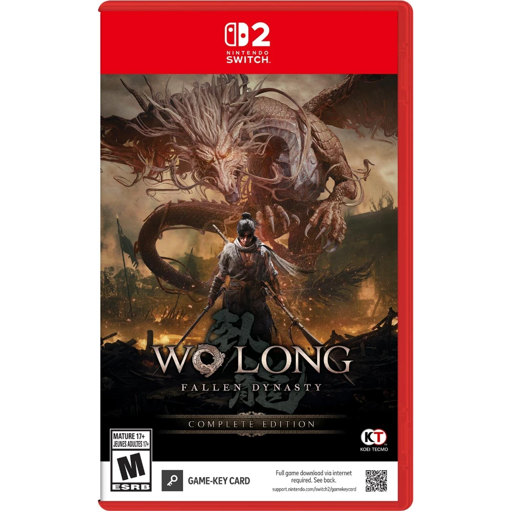 Wo Long: Fallen Dynasty Complete Edition | Nintendo Switch 2 (Game-Key Card) | Koei Tecmo